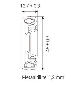 ladegeleider 350 mm